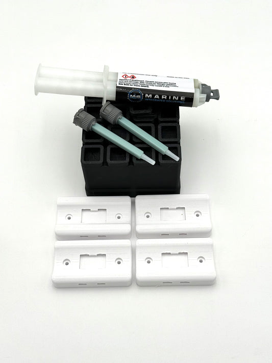 DIY Adhesive 3/4” Hose Mount kit