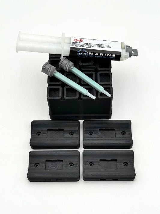 DIY Adhesive 3/4” Hose Mount kit