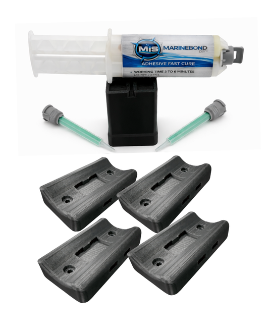 DIY MARINEBOND™ Adhesive 3/4” Hose Mount kit