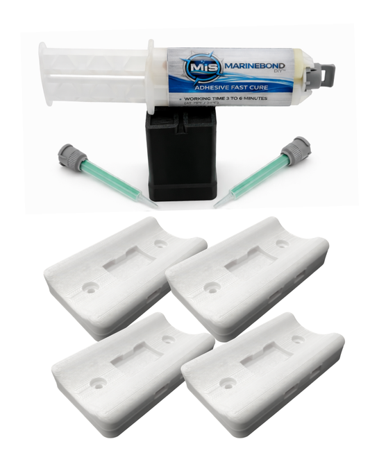 DIY MARINEBOND™ Adhesive 3/4” Hose Mount kit