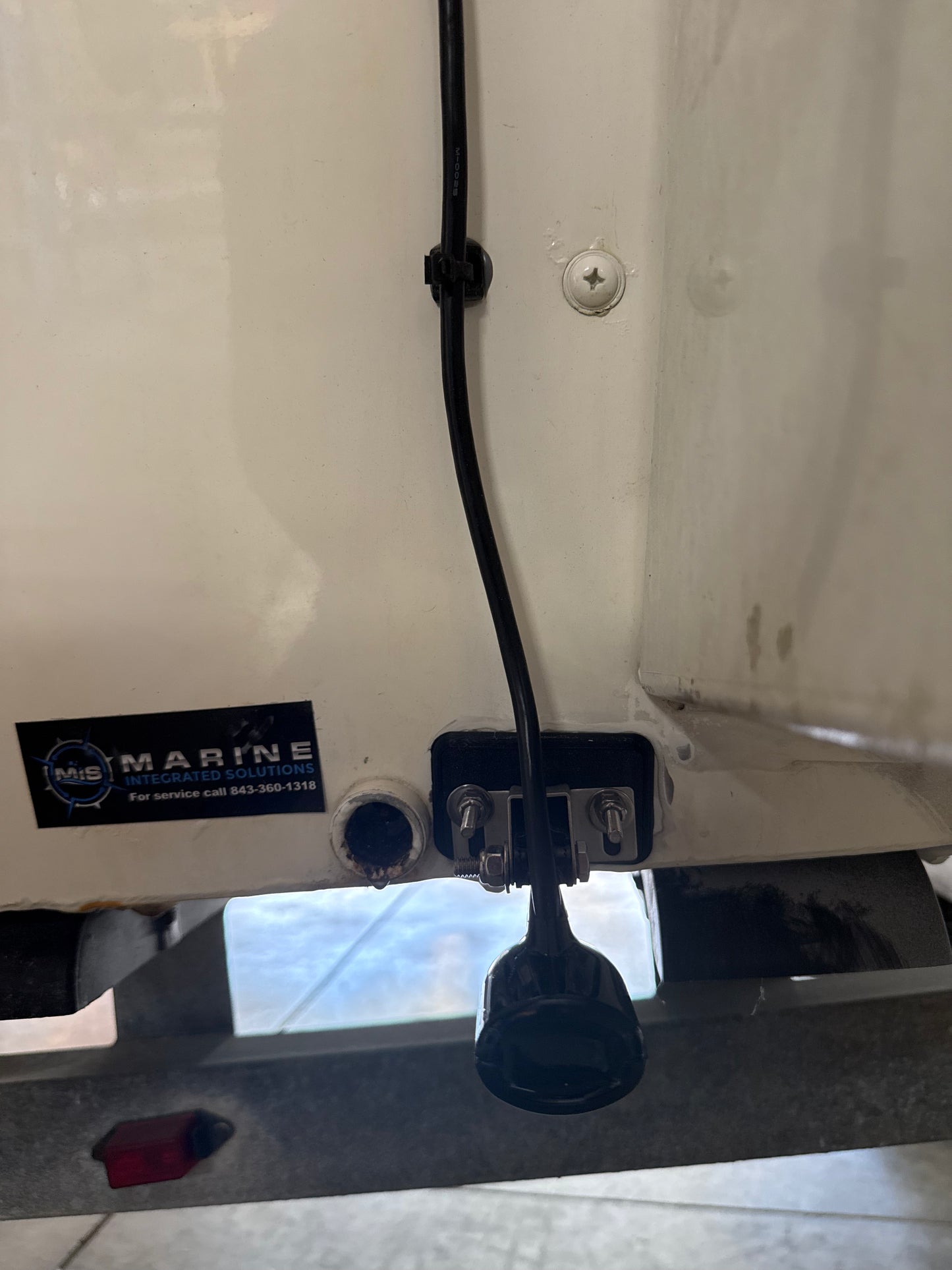 Adhesive Transducer Mount